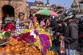 Tihar Festival Vibes In Nepal.