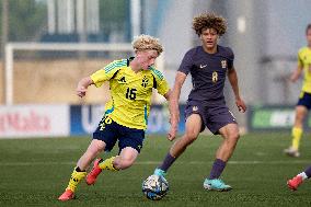 Sweden v England Under-17 Championship UEFA Qualifying 2025