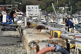 First shipment from quake-hit Wajima port