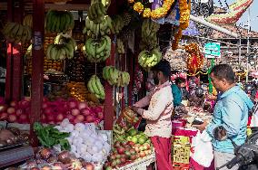 Tihar Festival Vibes In Nepal.