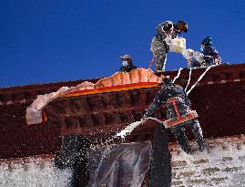 Potala Palace Annual Renovation - Lhasa