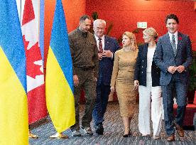 Trudeau At Ukraine's Peace Formula Conference - Montreal