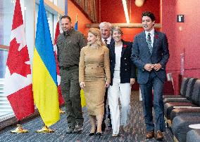 Trudeau At Ukraine's Peace Formula Conference - Montreal