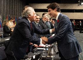 Trudeau At Ukraine's Peace Formula Conference - Montreal