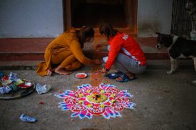 Tihar Festival Celebrated In Nepal