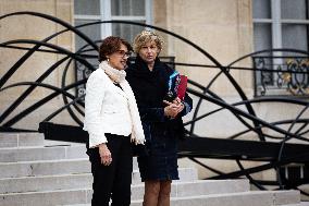 Council Of Ministers At The Elysée Palace, In Paris