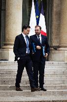 Council Of Ministers At The Elysée Palace, In Paris