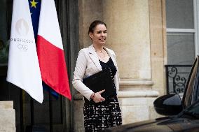 Council Of Ministers At The Elysée Palace, In Paris