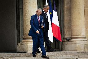 Council Of Ministers At The Elysée Palace, In Paris