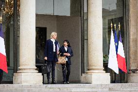 Council Of Ministers At The Elysée Palace, In Paris