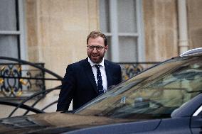 Council Of Ministers At The Elysée Palace, In Paris