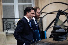 Council Of Ministers At The Elysée Palace, In Paris