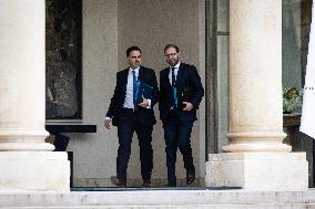 Council Of Ministers At The Elysée Palace, In Paris