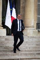 Council Of Ministers At The Elysée Palace, In Paris