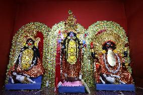 Kali Puja And Diwali  Festival Celebration In Kolkata, India - 31 Oct 2024