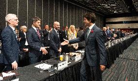 Trudeau At Ukraine's Peace Formula Conference - Montreal