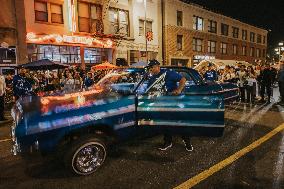 Dodgers World Series Win Celebration In Downtown Los Angeles