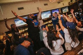 Dodgers World Series Win Celebration In Downtown Los Angeles