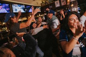 Dodgers World Series Win Celebration In Downtown Los Angeles