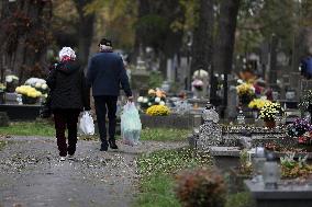 All Saints' Day In Krakow