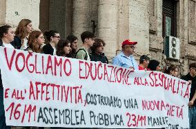 Student Flash Mob For Sexual Education