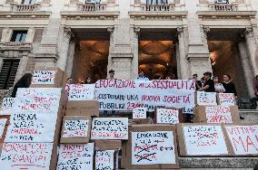 Student Flash Mob For Sexual Education