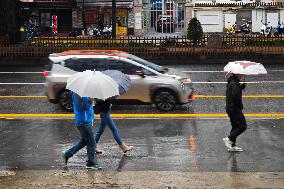 Typhoon Kong-Rey Hit Shanghai