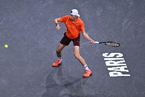 Rolex Paris Masters - Humbert Defeats Alcaraz