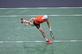 Rolex Paris Masters - Humbert Defeats Alcaraz