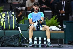 Rolex Paris Masters - Humbert Defeats Alcaraz