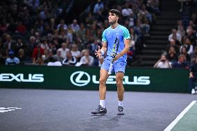 Rolex Paris Masters - Humbert Defeats Alcaraz