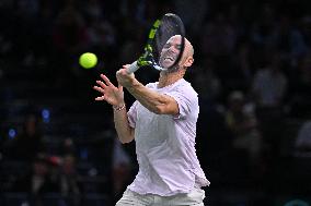 Rolex Paris Masters - Thompson Defeats Mannarino