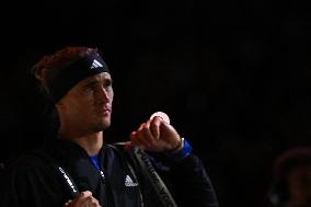 Rolex Paris Masters - Zverev Defeats Fils