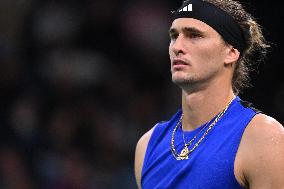 Rolex Paris Masters - Zverev Defeats Fils