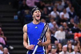 Rolex Paris Masters - Zverev Defeats Fils