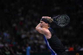 Rolex Paris Masters - Zverev Defeats Fils