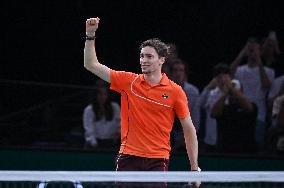 Rolex Paris Masters - Humbert Defeats Alcaraz