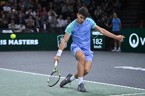 Rolex Paris Masters - Humbert Defeats Alcaraz