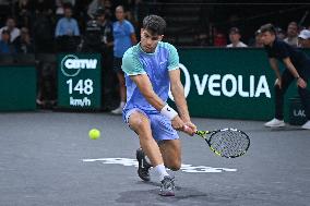 Rolex Paris Masters - Humbert Defeats Alcaraz