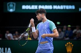 Rolex Paris Masters - Humbert Defeats Alcaraz