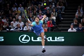 Rolex Paris Masters - Humbert Defeats Alcaraz