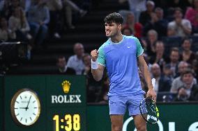 Rolex Paris Masters - Humbert Defeats Alcaraz