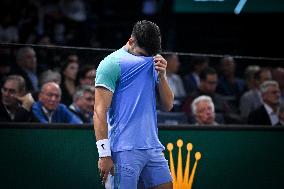 Rolex Paris Masters - Humbert Defeats Alcaraz