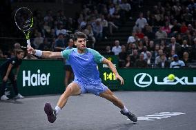 Rolex Paris Masters - Humbert Defeats Alcaraz