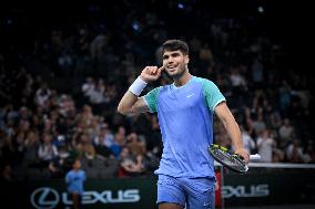 Rolex Paris Masters - Humbert Defeats Alcaraz