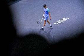 Rolex Paris Masters - Humbert Defeats Alcaraz