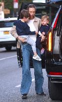 Karlie Kloss Out With Children - NYC