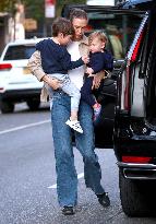 Karlie Kloss Out With Children - NYC