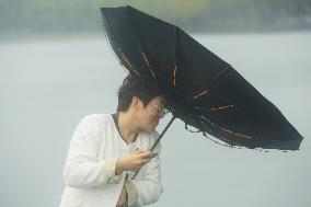 Typhoon Kong-Rey Hit Hangzhou