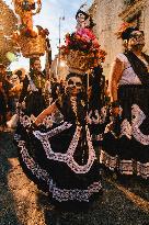 Dia de Muertos Parade In Oaxaca - Mexico